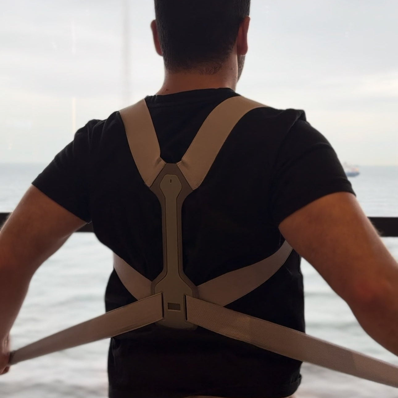 Adjustable back brace for posture correction, lower back support, and daily alignment