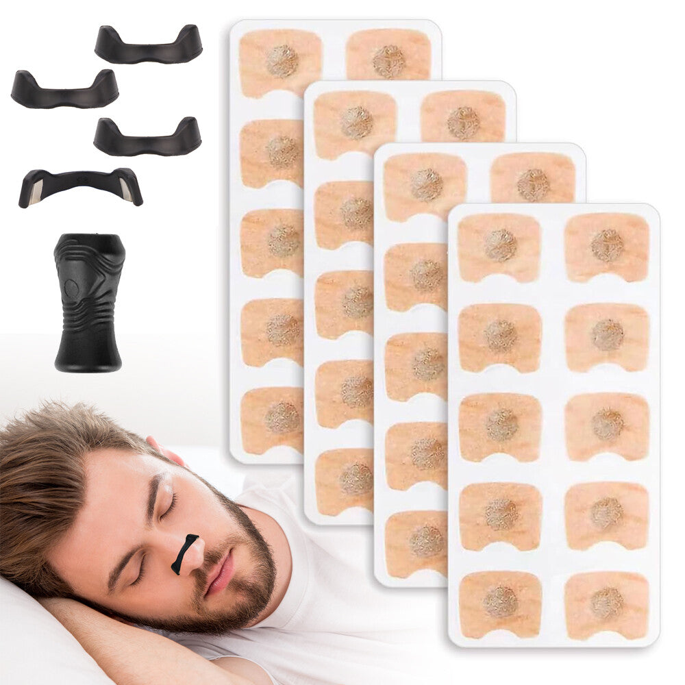 Intake Breathing Nasal Strips Starter Kit (15 Count, Black) – Reduce Snoring, Improve Sleep & Boost Oxygen – Magnetic Nasal Dilator, Sweat-Resistant, Skin-Safe, Extra Strength Snore Relief