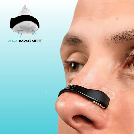 Intake Breathing Nasal Strips Starter Kit (15 Count, Black) – Reduce Snoring, Improve Sleep & Boost Oxygen – Magnetic Nasal Dilator, Sweat-Resistant, Skin-Safe, Extra Strength Snore Relief