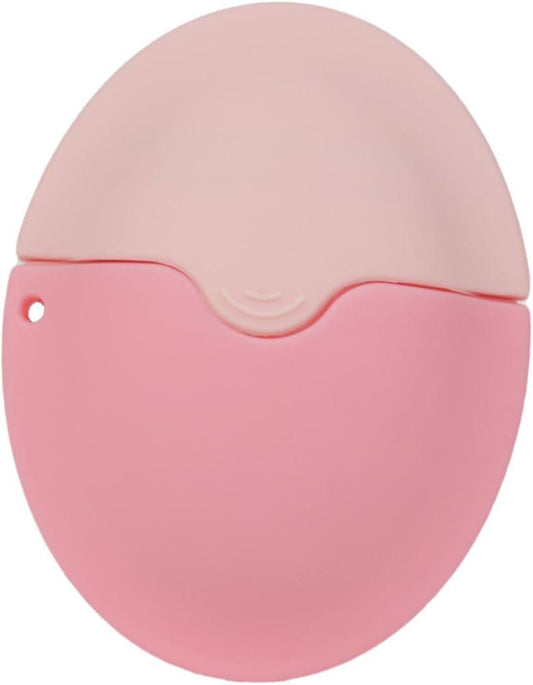 Pink sunscreen applicator with sponge tip for smooth, even, and mess-free sunscreen application, ideal for kids and adults
